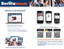 Tablet Screenshot of berlitzenglish.com